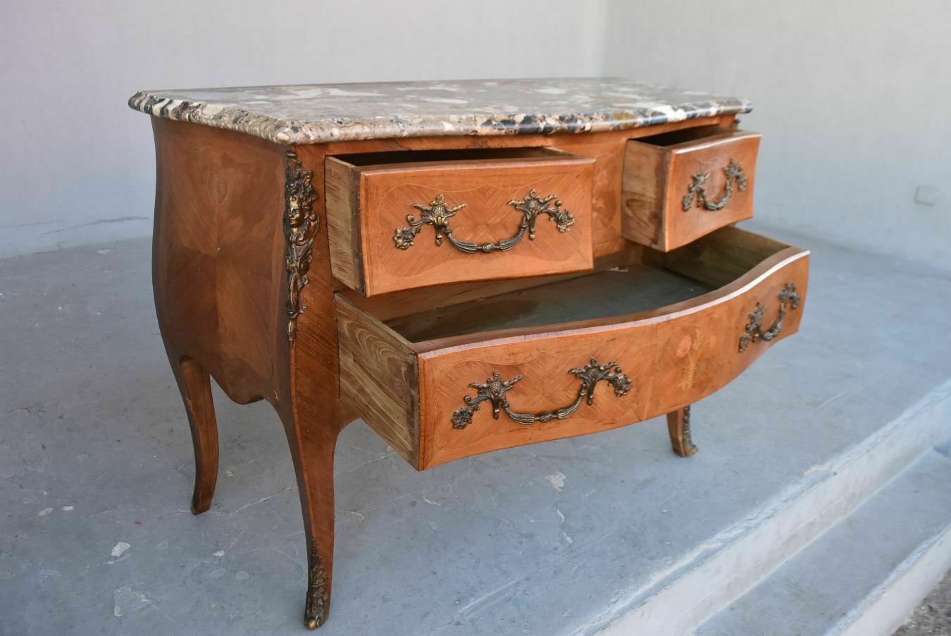 Louis XV Rosewood Chest Of Drawers photo for sale