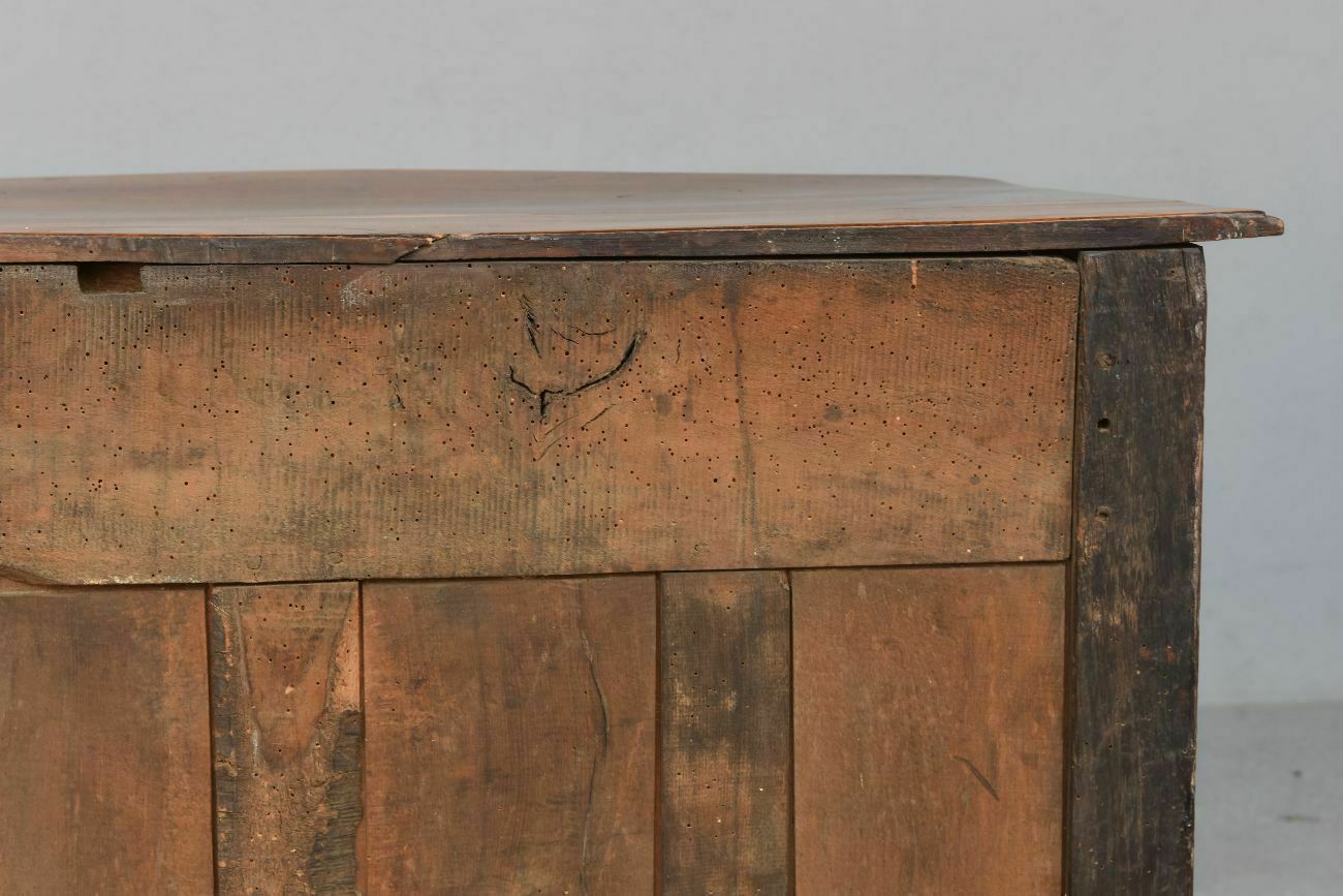 Rustic Walnut Chest Of 18th, 1700s photo furniture