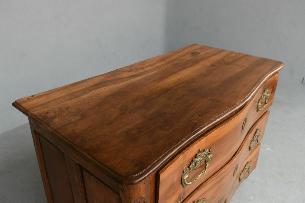 Rustic Walnut Chest Of 18th, 1700s photo Furniture