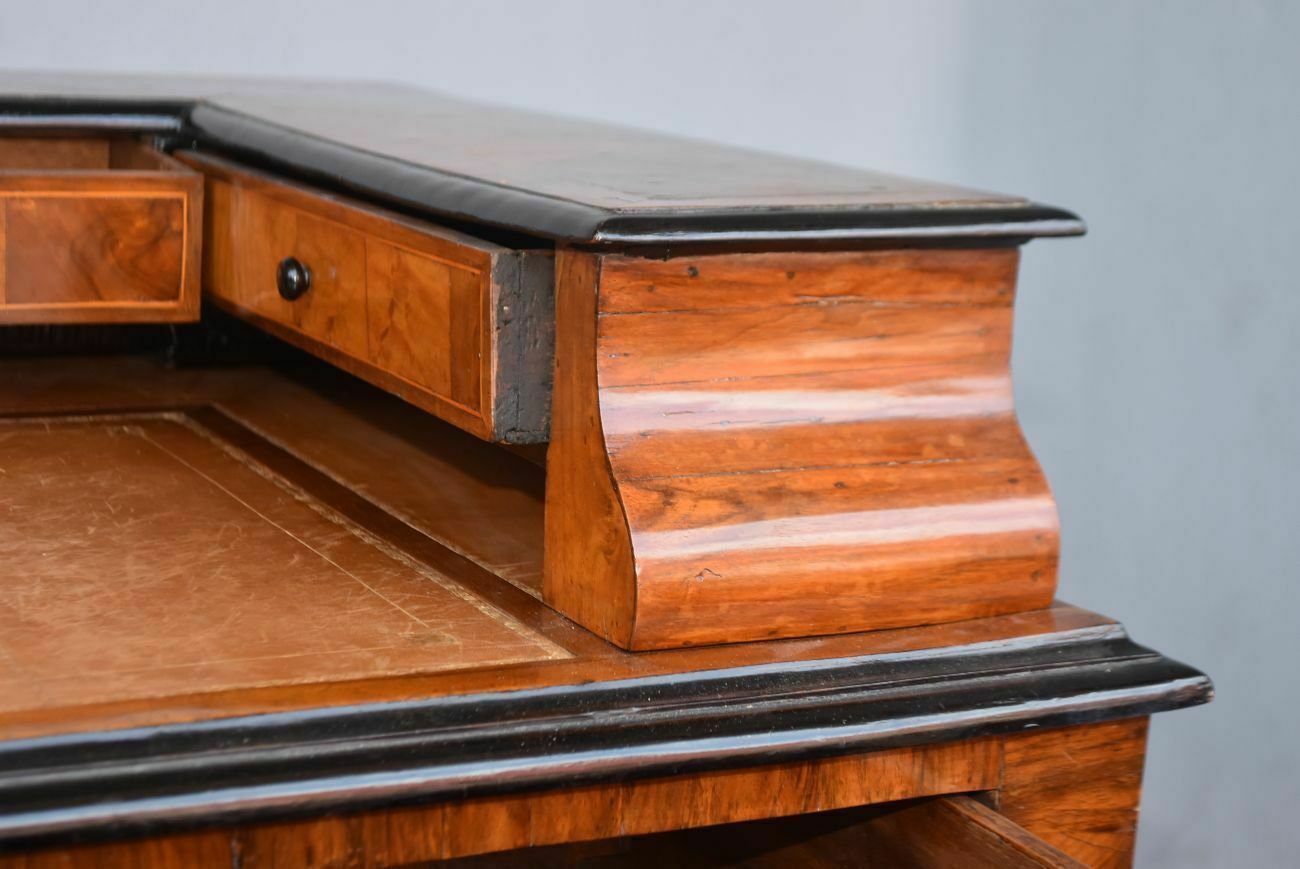 photo for sale Louis XV Tiered Walnut Desk By Jf Hache, 18th Century