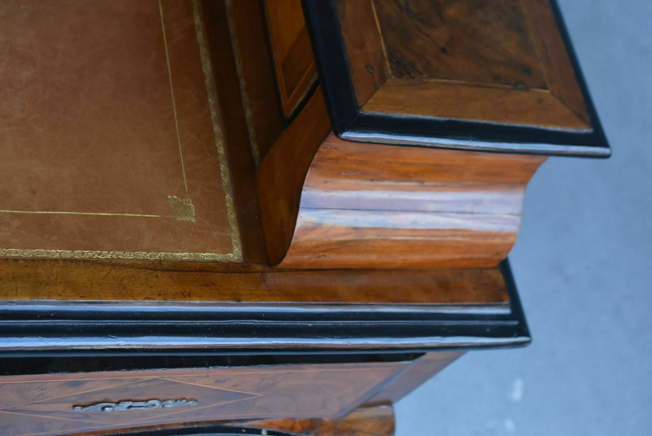 photo buy Louis XV Tiered Walnut Desk By Jf Hache, 18th Century