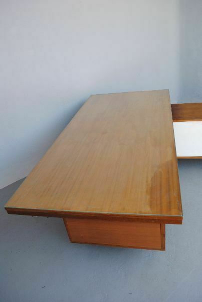 Scandinavian Presidential Desk In Teak 1960s photo 3780.0