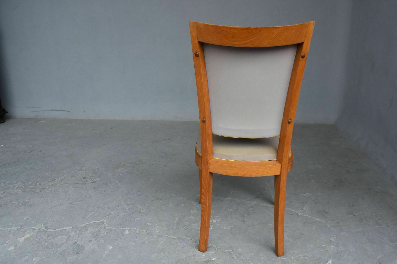 1940 Chairs In Lavender Skai Cherry (Set Of 6) photo vinterior