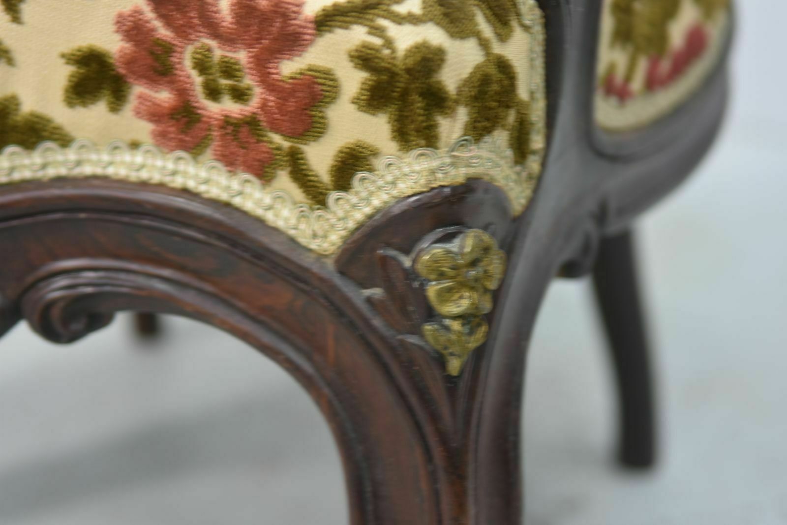 1620.0 Living Room Chairs And Armchairs And Gilded Bronzes 4 Pieces Late 19th Century Precious Wood photo