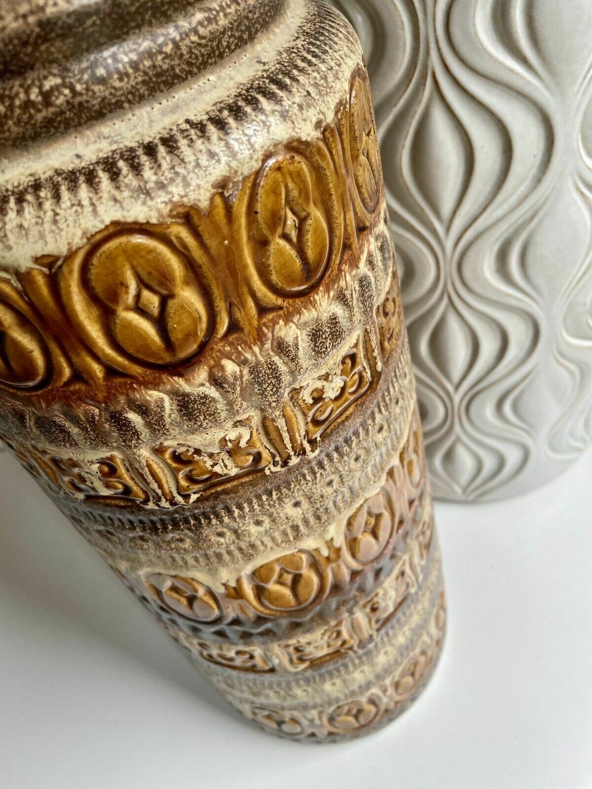 photo furniture West German Scheurich Keramik Large Floor Vase 289 41