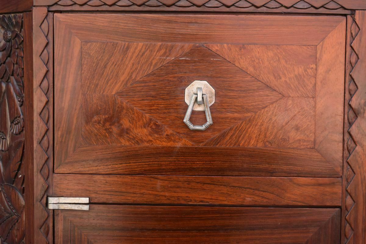 Art Deco Door Sideboard 1925 Rosewood In The Spirit Of Dominique photo 3780.0