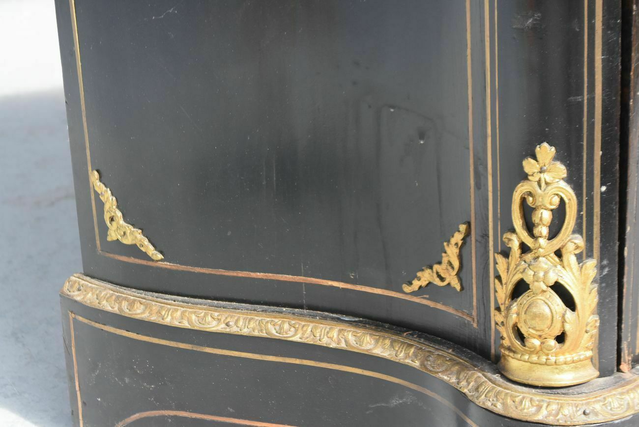 photo for sale Bahut Napoleon III Marqueterie Boulle   Golden Bronze Register 19th