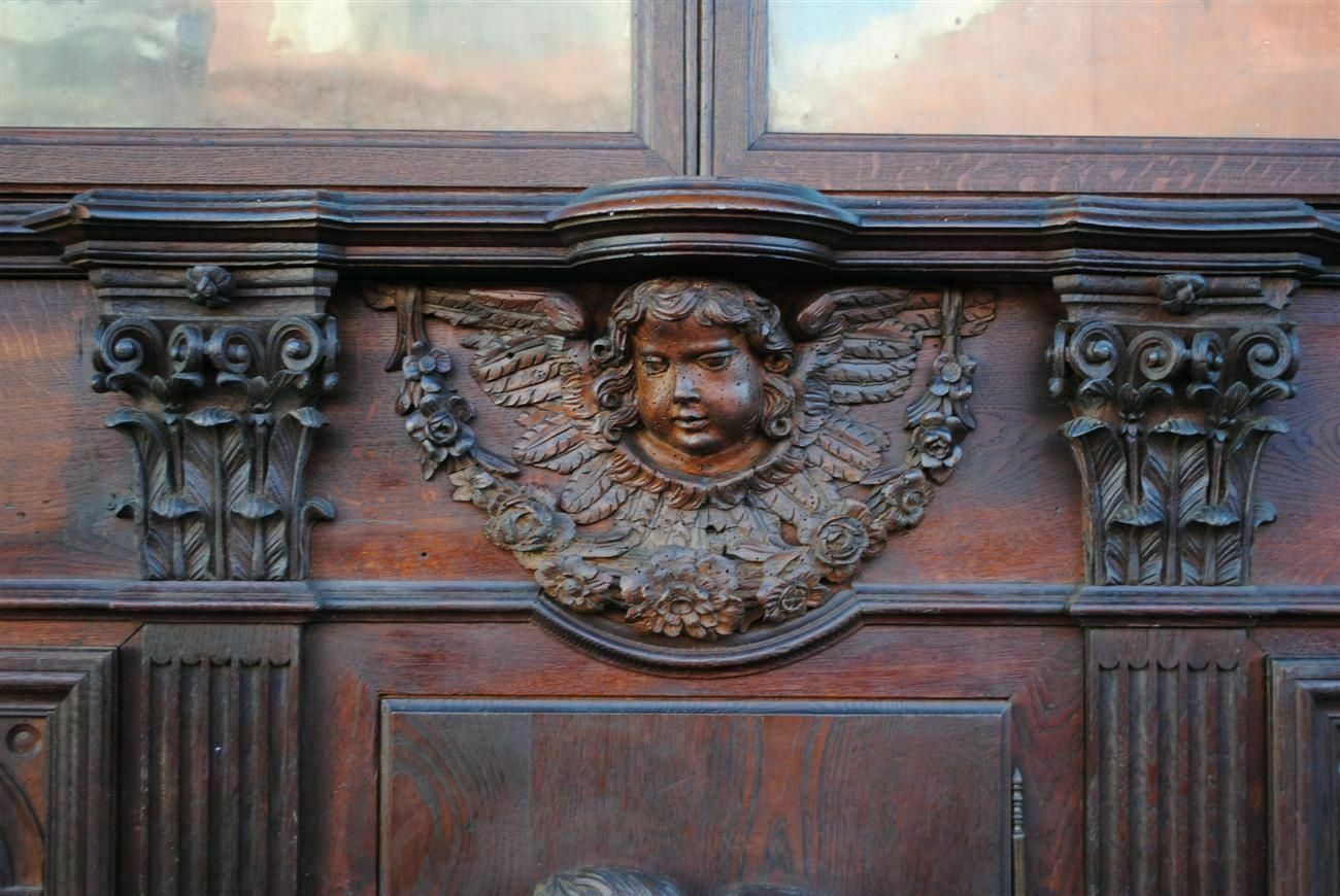 Oak Sacristy Furniture Made Up Of Old Elements photo 4320.0