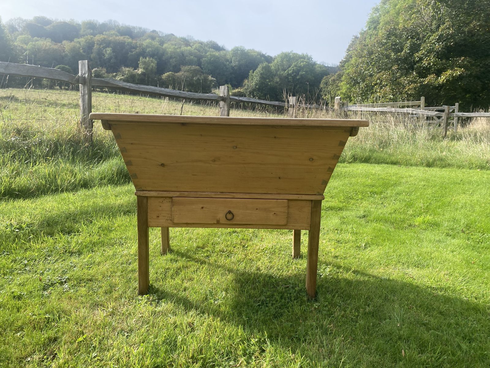 Antique Bread Maker Dough Chest photo Furniture