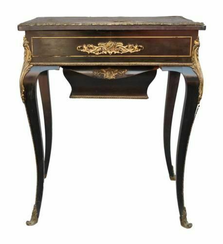 Napoleon III Worker In Blackened Wood With Boulle Marquetry