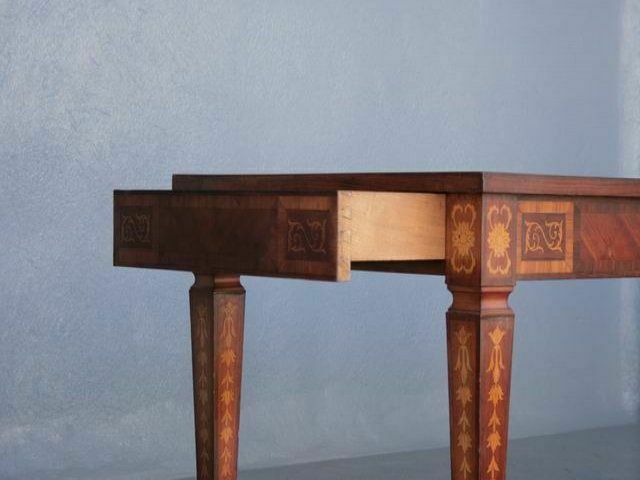 Italian Style Inlaid Office Table photo 2294.0