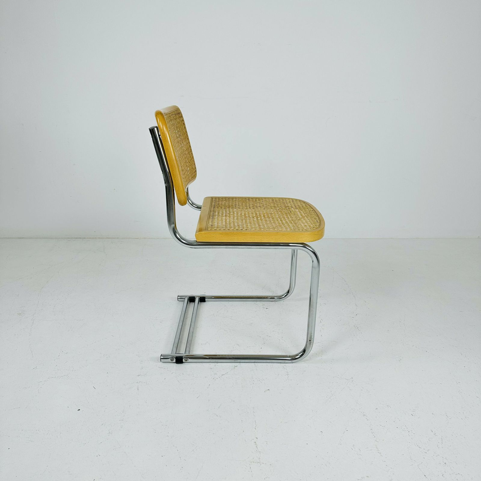 Mid Century B32 Cesca Chair Designed By Marcel Breuer, 1970s Italy photo furniture