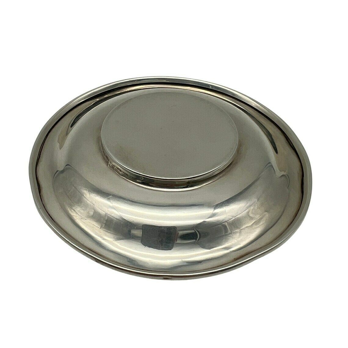 Antique Hallmarked Silver Dish With Horse Head In The Centre   S Blackensee & Sons Ltd Chester   Chester Races photo vinterior