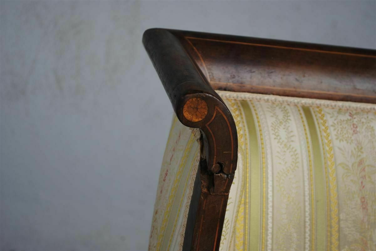 19th Century English Style Mahogany Shepherdess Armchairs (Pair) photo vintage