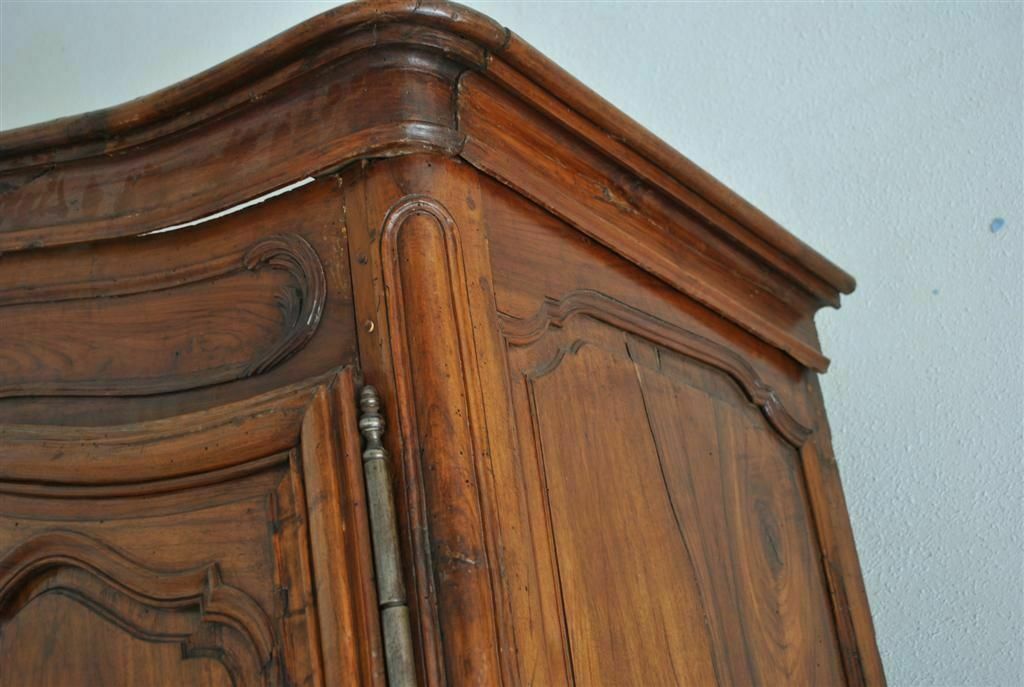 Provençal Louis XV Wardrobe From The 18th Century In Walnut photo Furniture