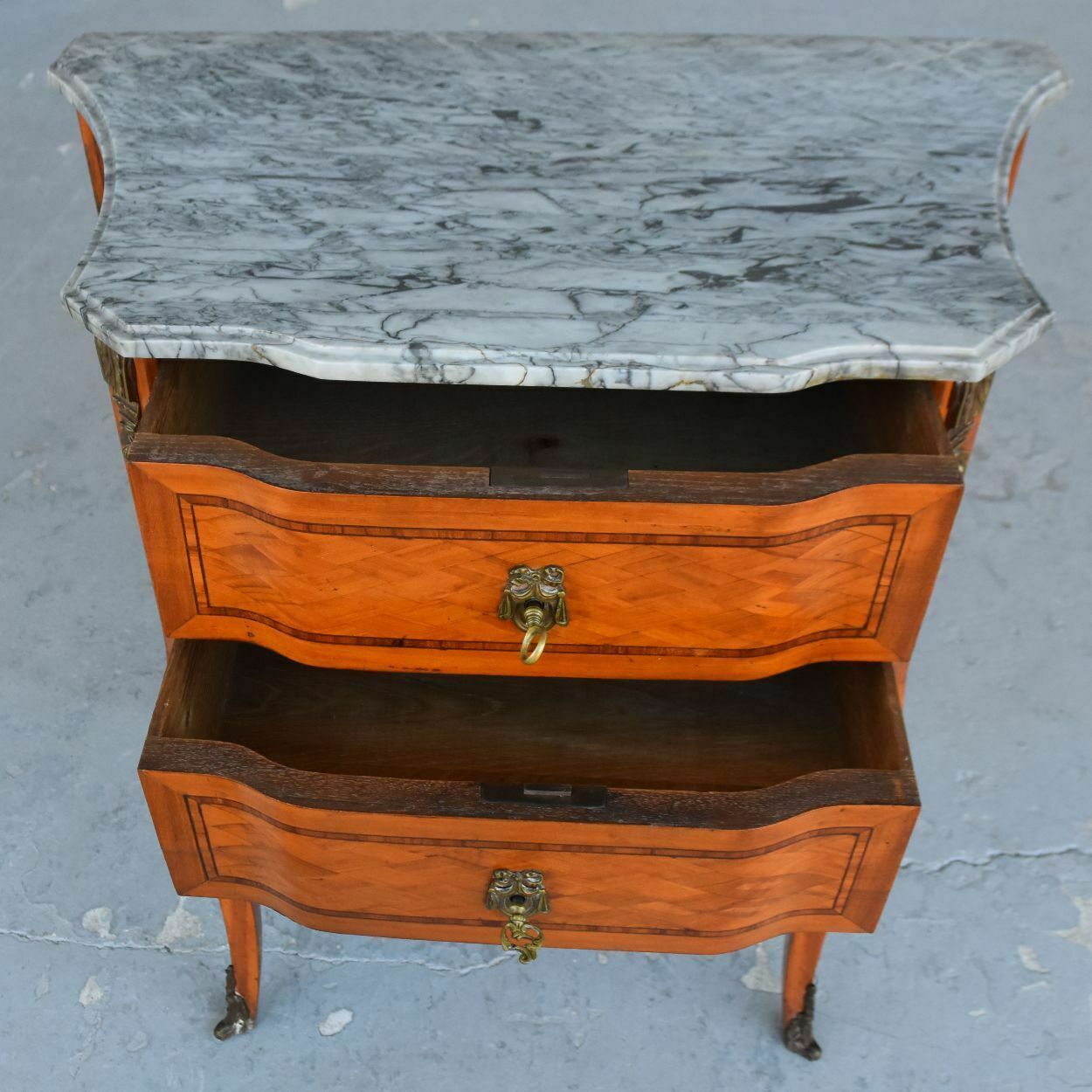 Napoleon Chest III Inlays And Golden Bronzes Late Xixth photo for sale