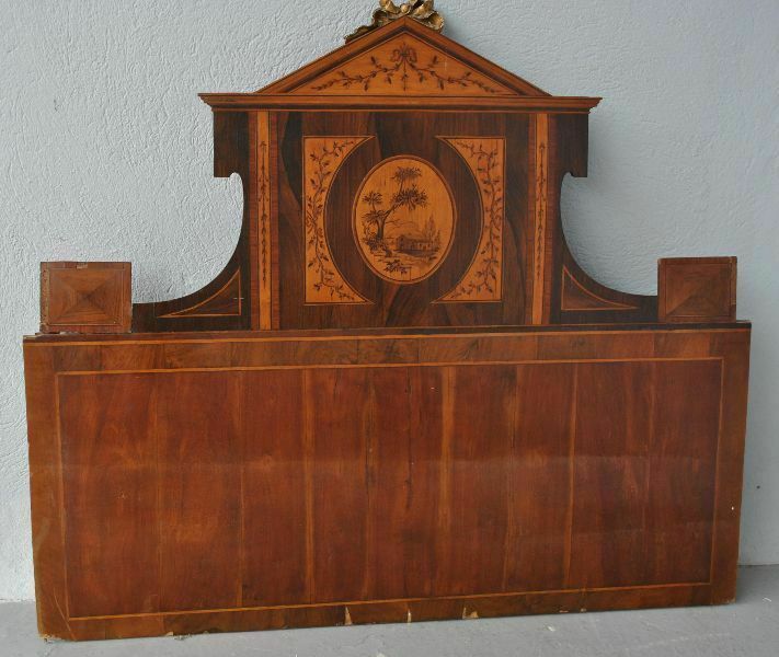 18th Century Decorative Element Inlaid Wood photo furniture