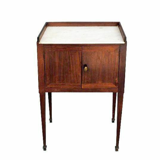 Late 18th Century Mahogany Bedside Table
