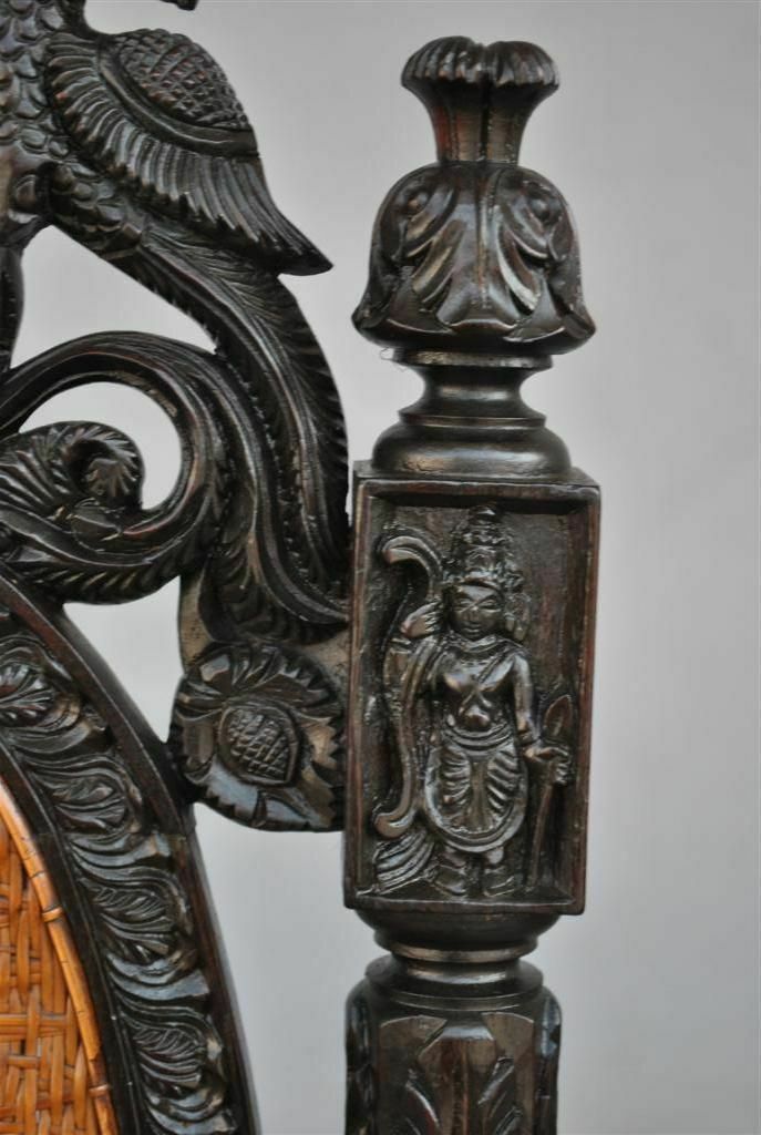 photo furniture 19th Century Indian Rosewood Chair