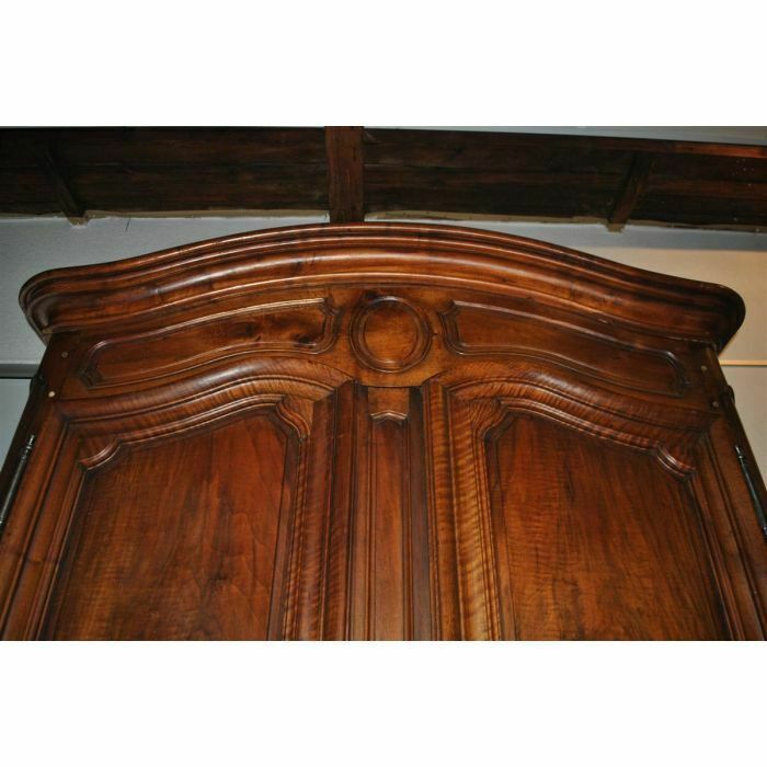 18th Century Castle Wardrobe Walnut photo vintage