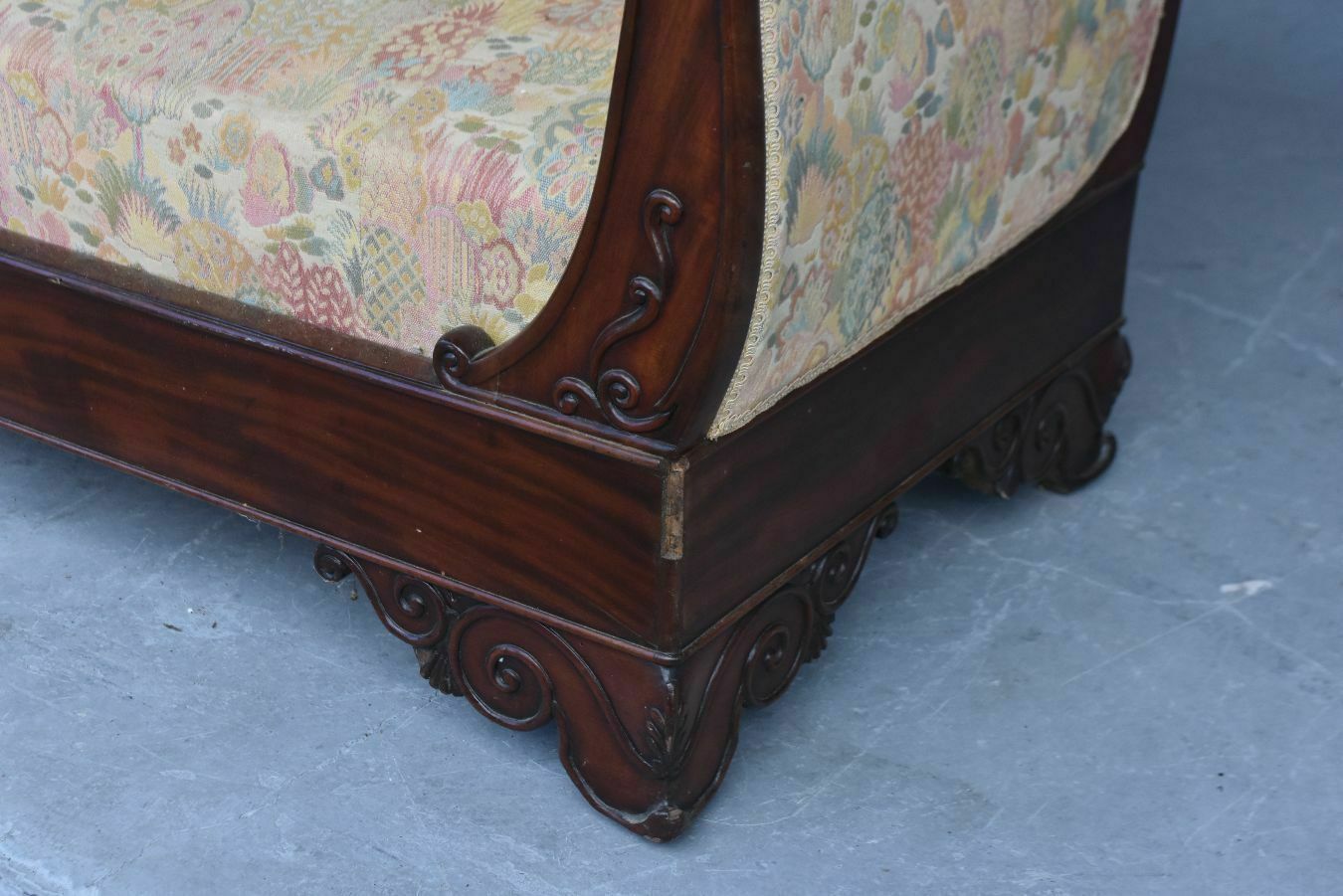 Mahogany Bench Restoration 19th Century photo 2480.0
