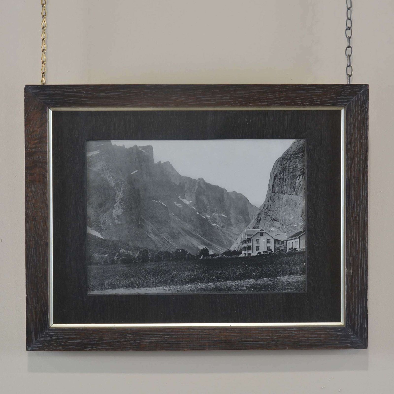 Monochrome Alpine Views Of The Eiger photo furniture
