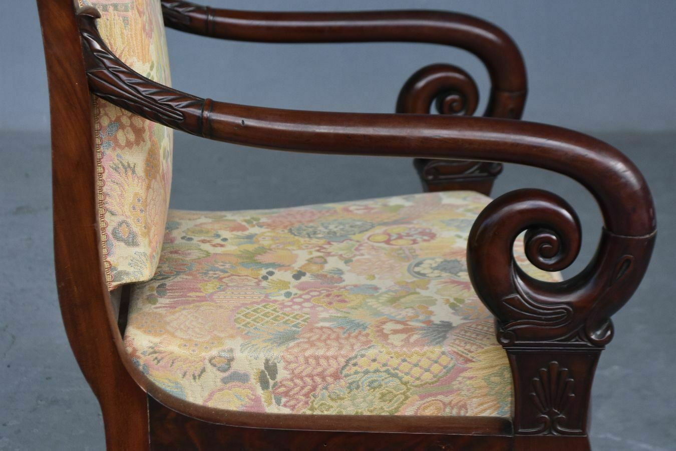 Restoration Armchairs With 19th Century Mahogany Stock (Set Of 5) photo vinterior