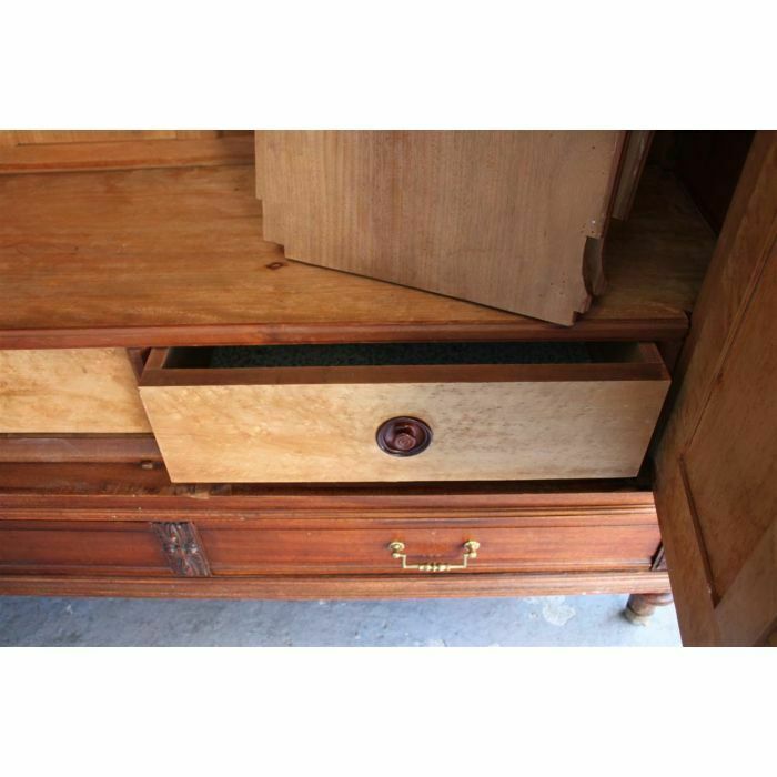 Furniture Louis XVI Style Mahogany Cabinet, 1920 Period photo