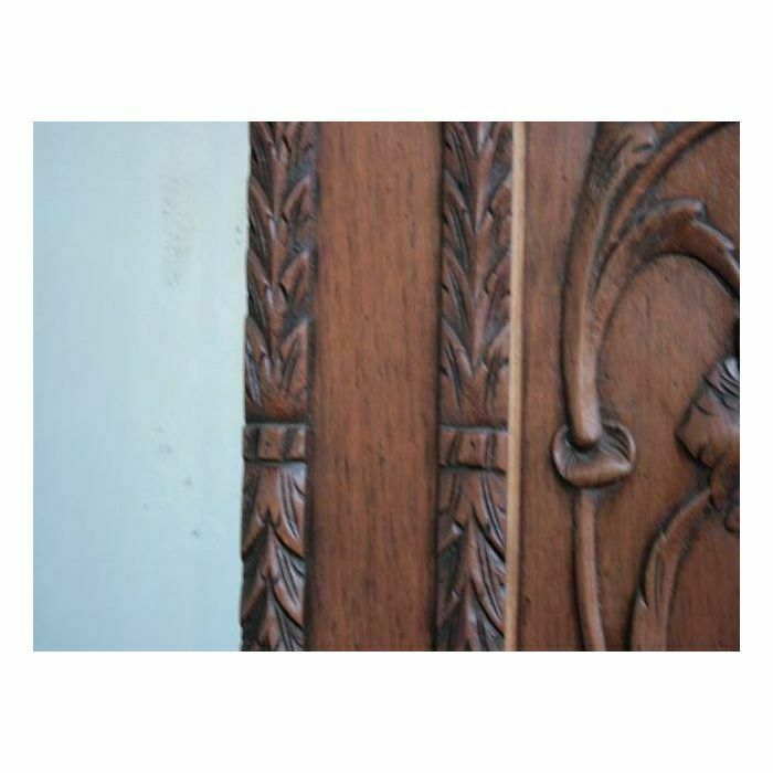 photo buy Renaissance Style Walnut Coat Rack 1900