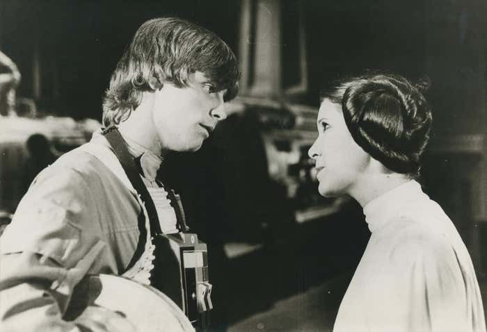 Star Wars, Leia And Luke, Science Fiction, Film Still, 1977