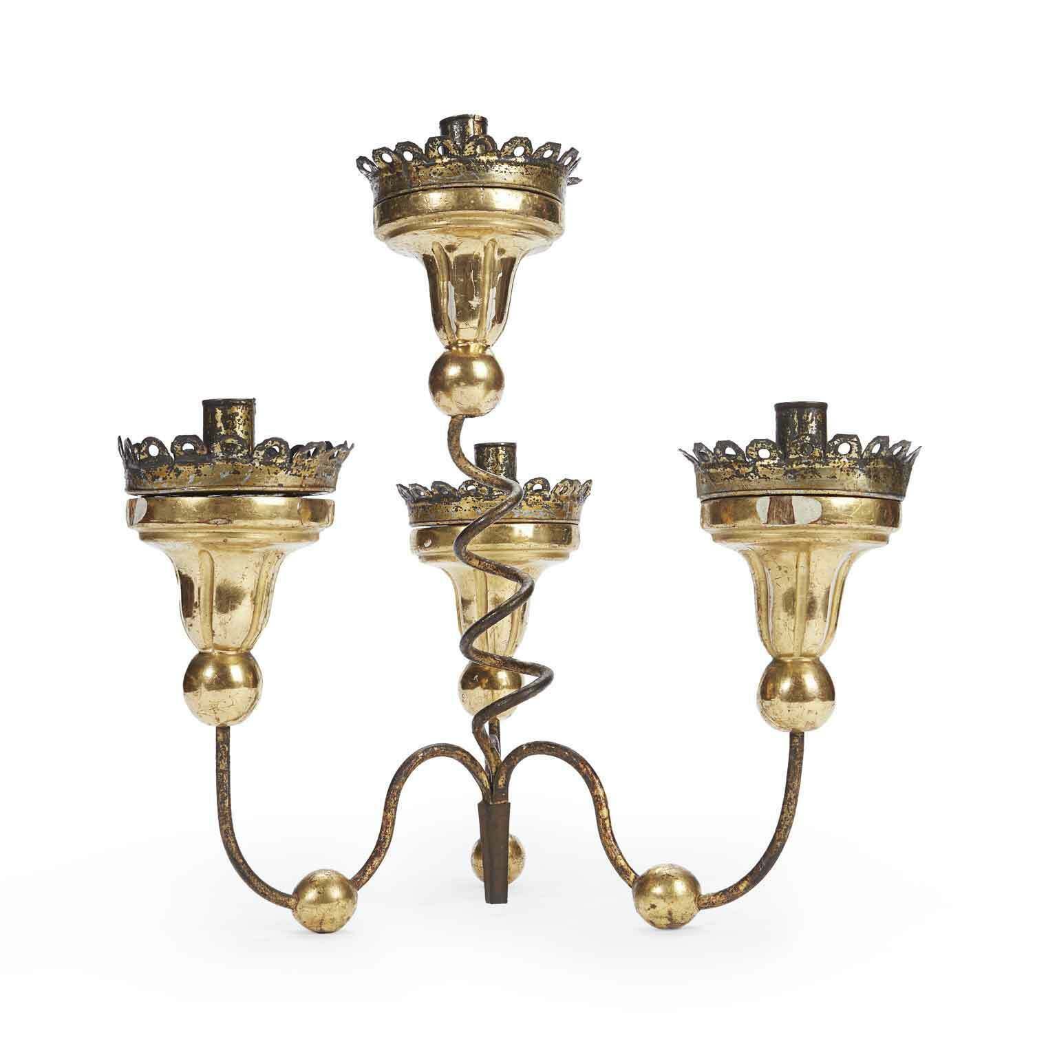 Pair Of Four Armed Table Candelabra 1700 photo 2070.0
