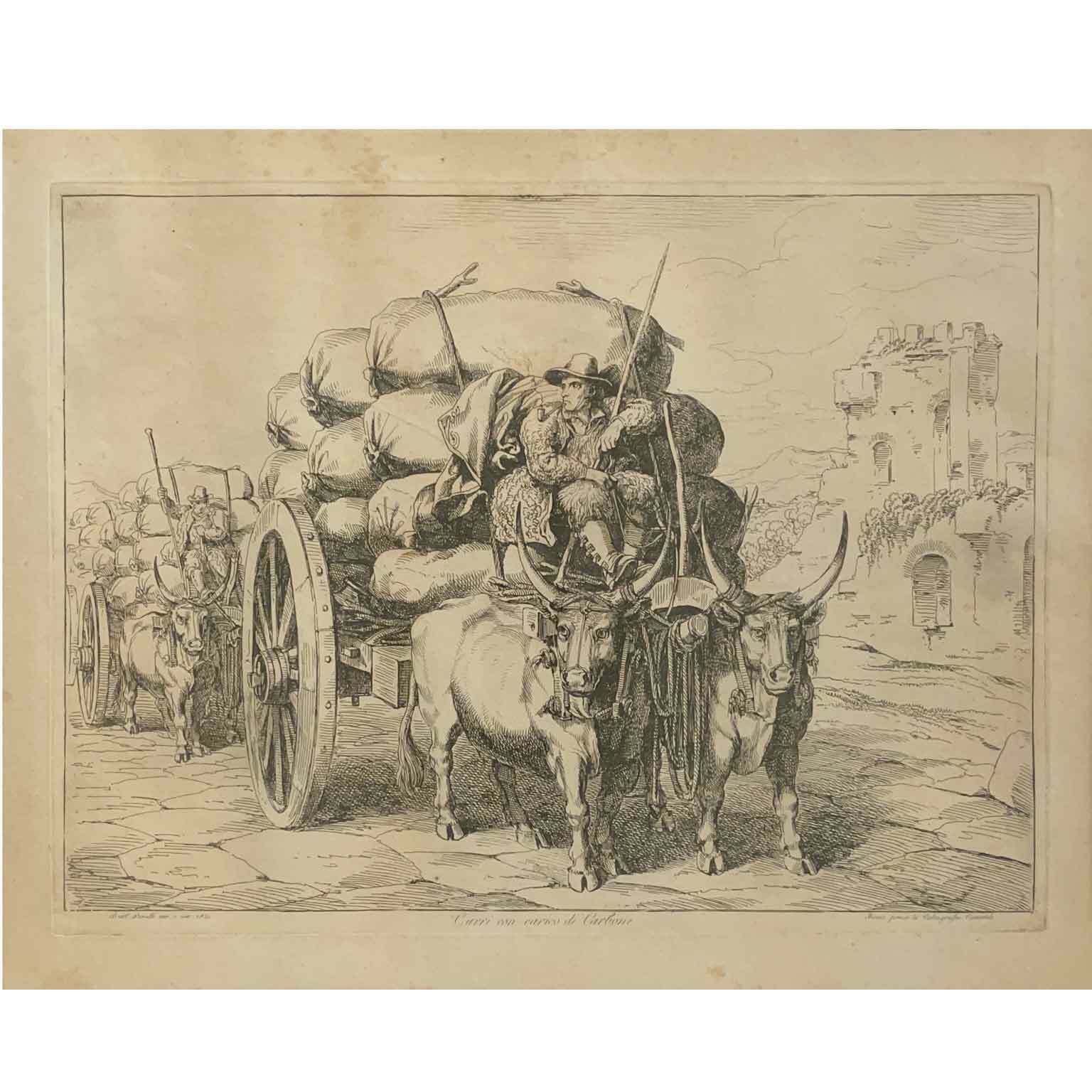 Pinelli Bartolomeo Sei Stampe 1831 Etchings With Popular Costumes photo 1242.0