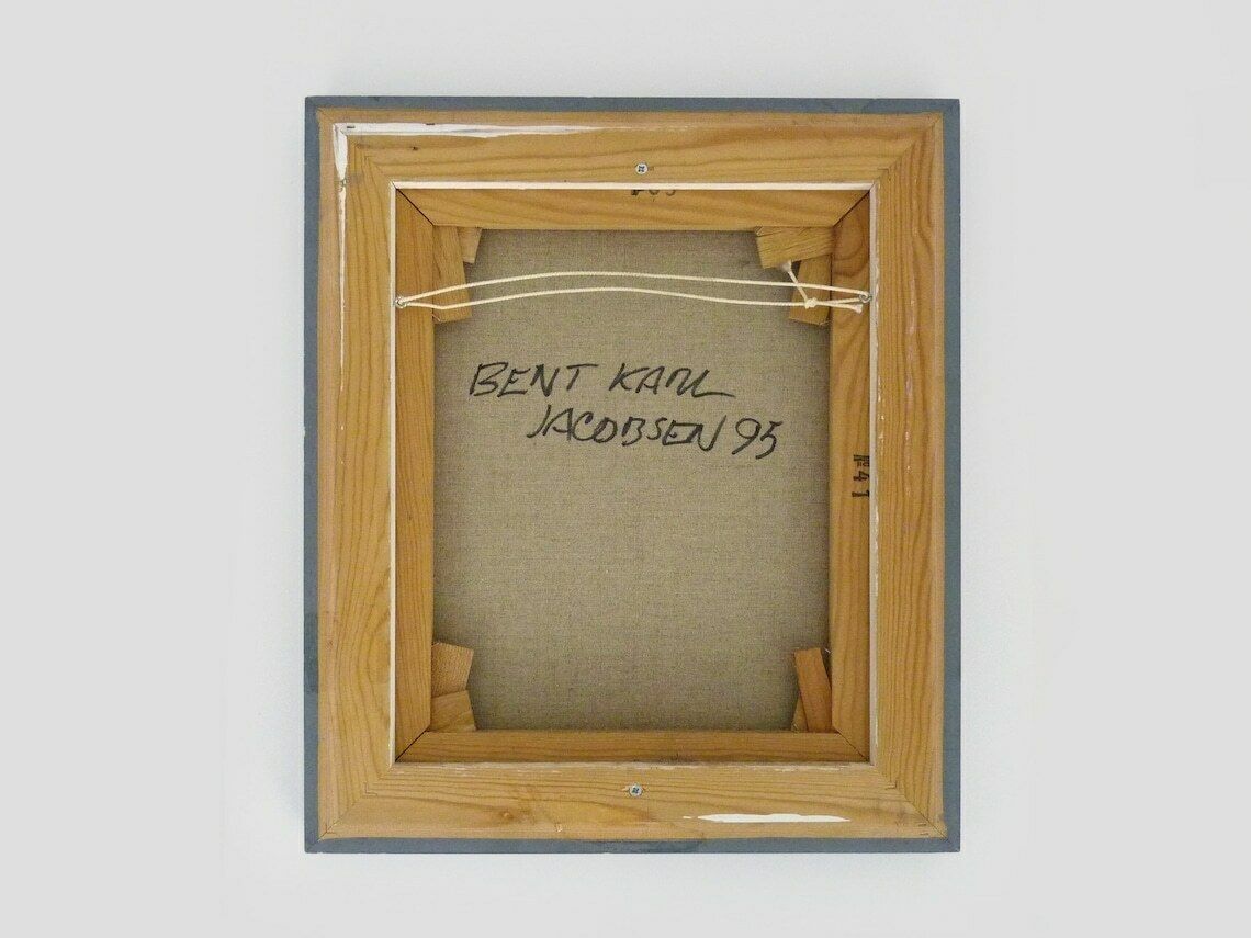 Huile sur toile Bent Karl Jacobsen (1934 2004). 1995 photo buy