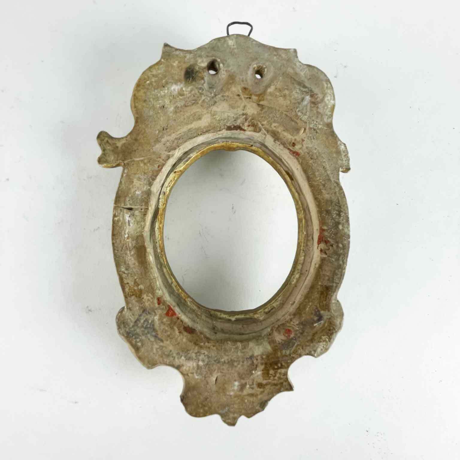 Home Decor Pair Of Roman Golden Terracotta Frames From The 1700s photo