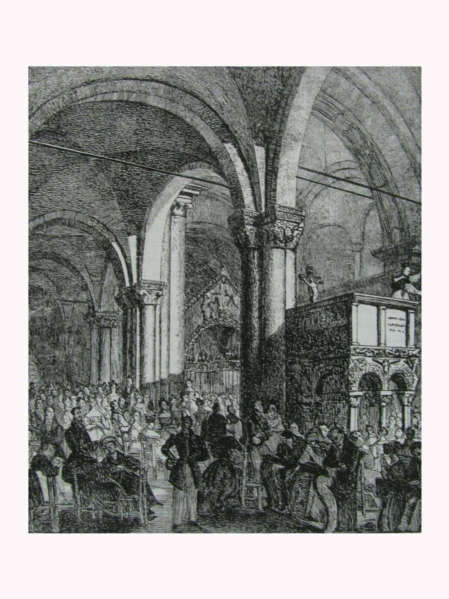 Interior Of The Cathedral Of Sant'ambrogio In Milan photo furniture