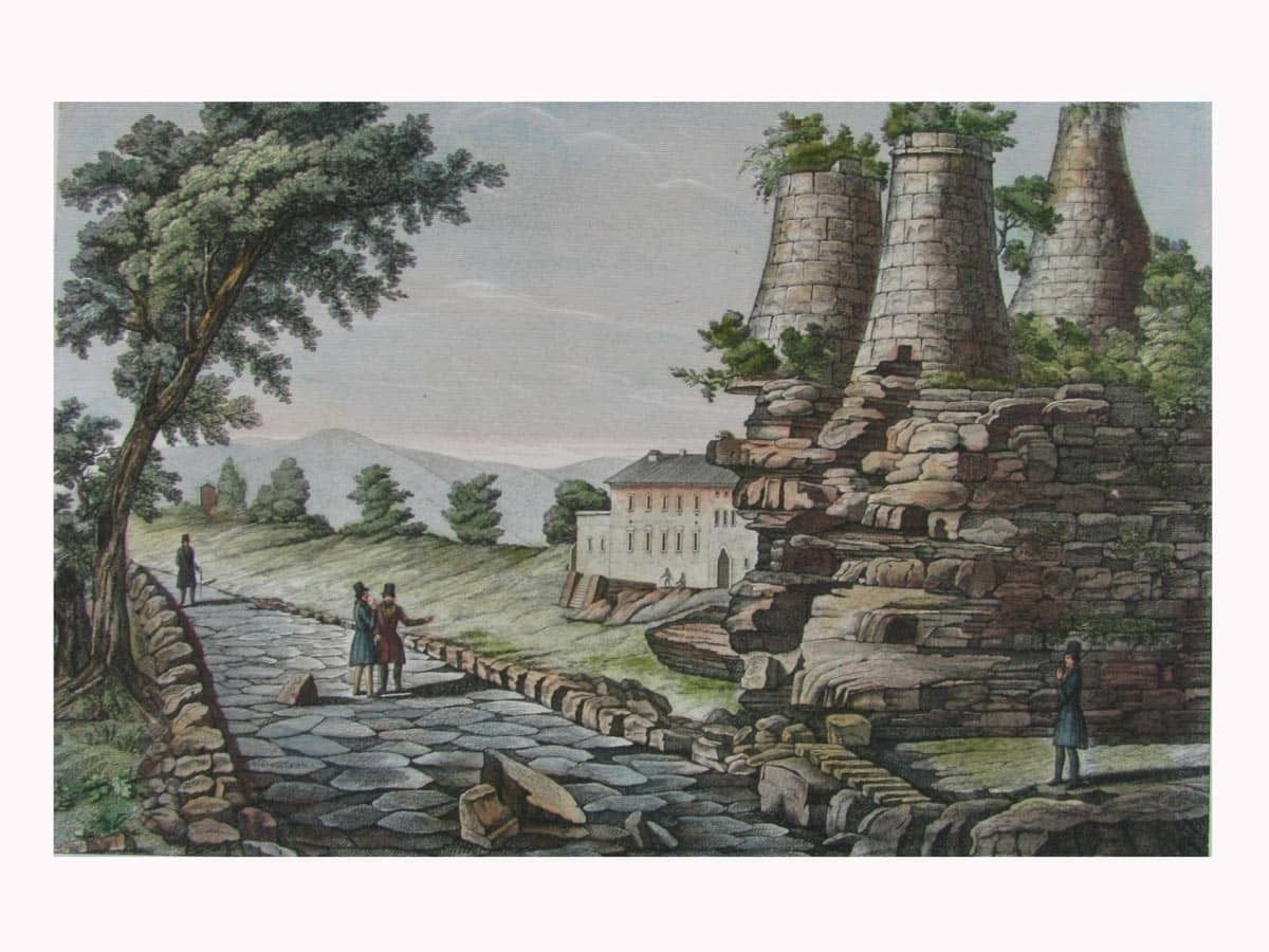 Giarrè View Of The Appian Way And The Tomb Of Pompey photo furniture