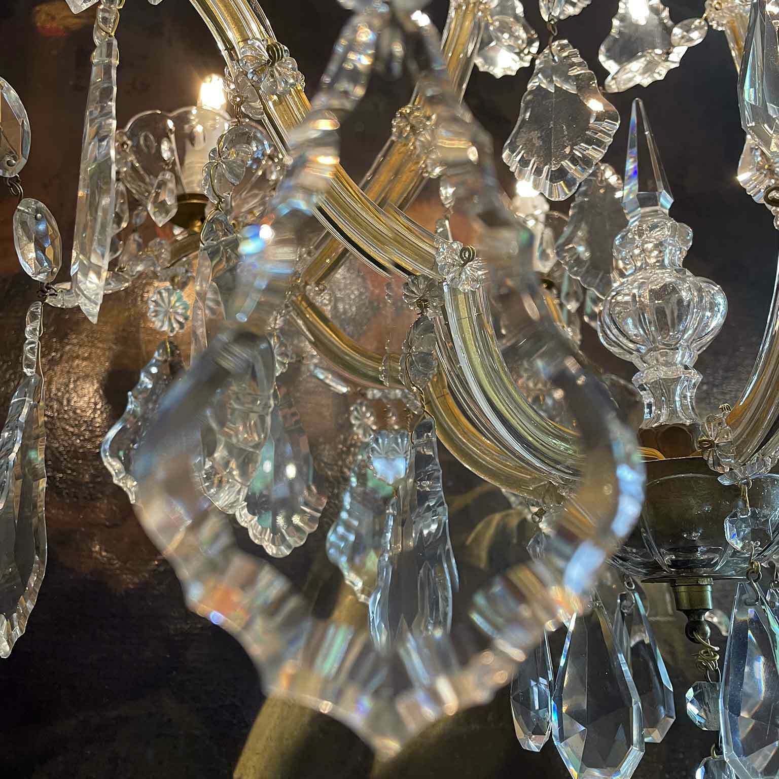 Maria Teresa Crystal Chandelier With 7 Lights From 1950 photo 1761.0