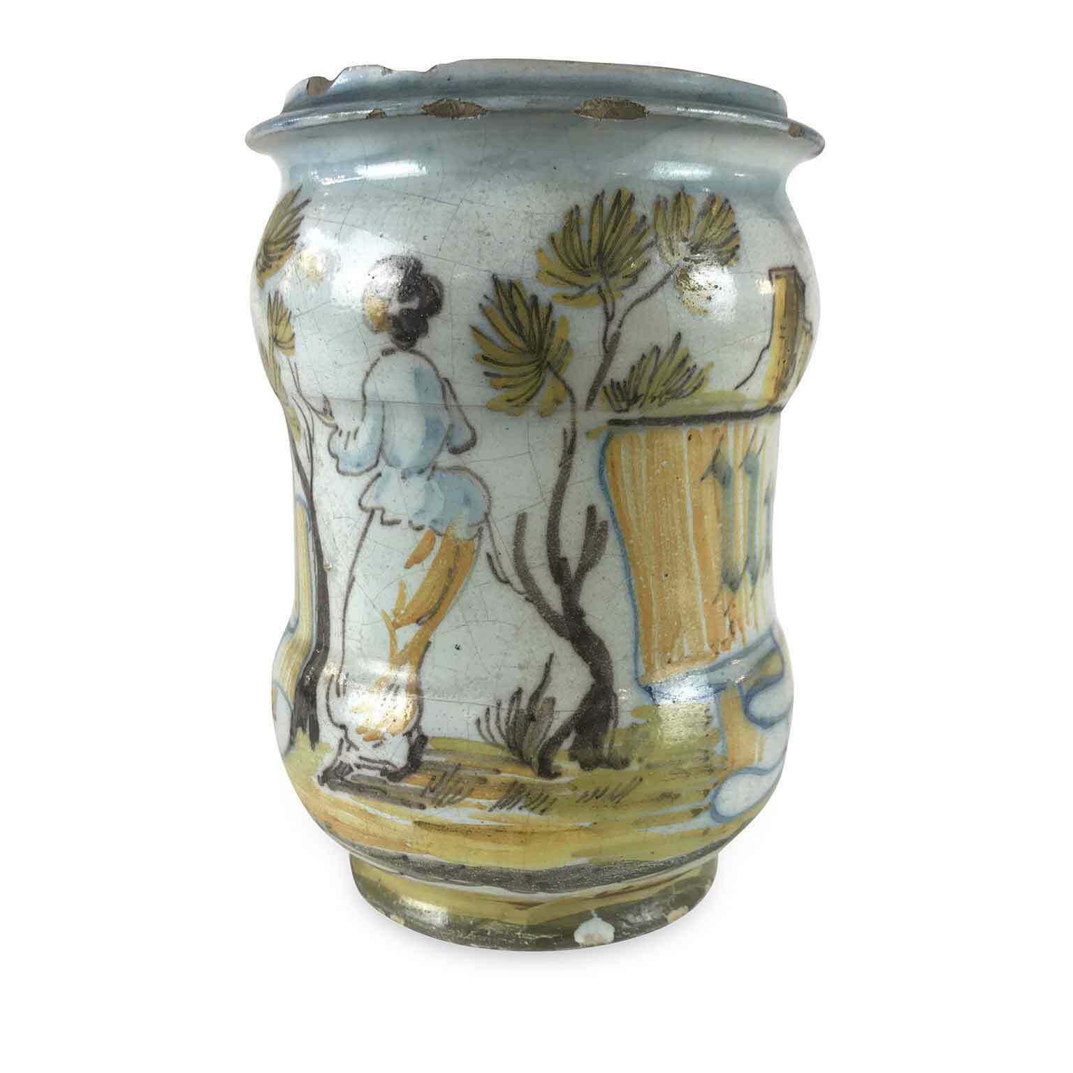 Rocchetto Albarello In Majolica Giacomo Boselli photo 1450.0