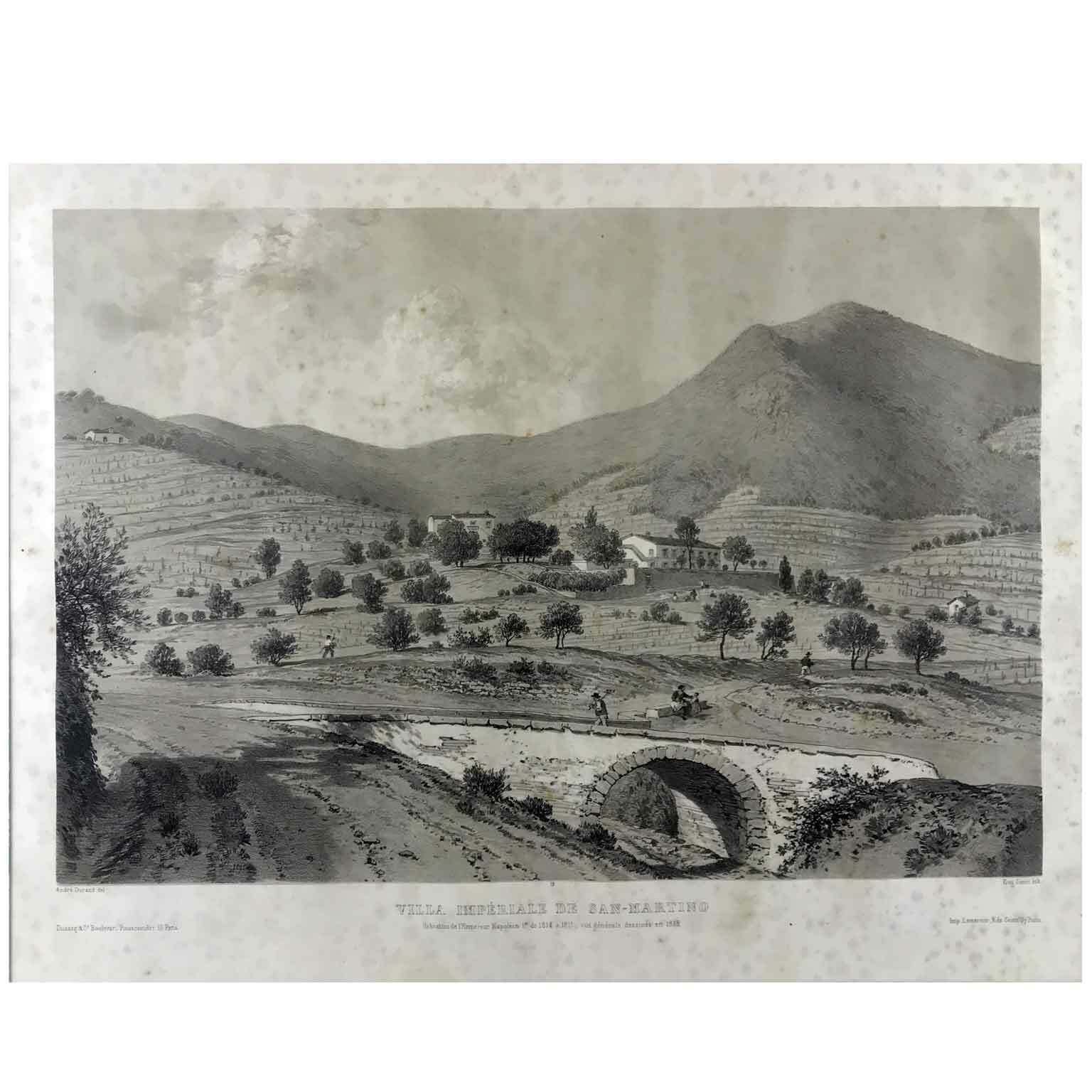 Imperial Villa Of San Martino, Elba Island photo furniture
