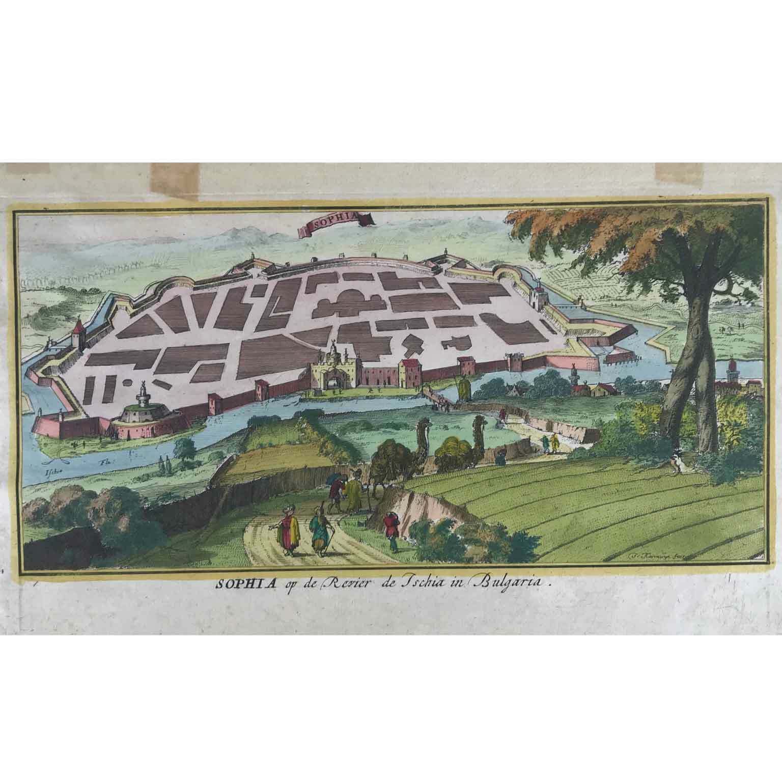 View Of Sophia, 1600s, Antique photo furniture