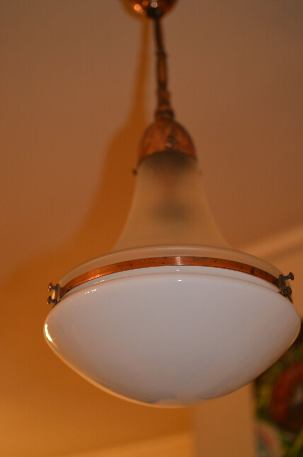Luzette Pendant Light By Peter Behrens For Siemens Circa 1920s photo 594.0
