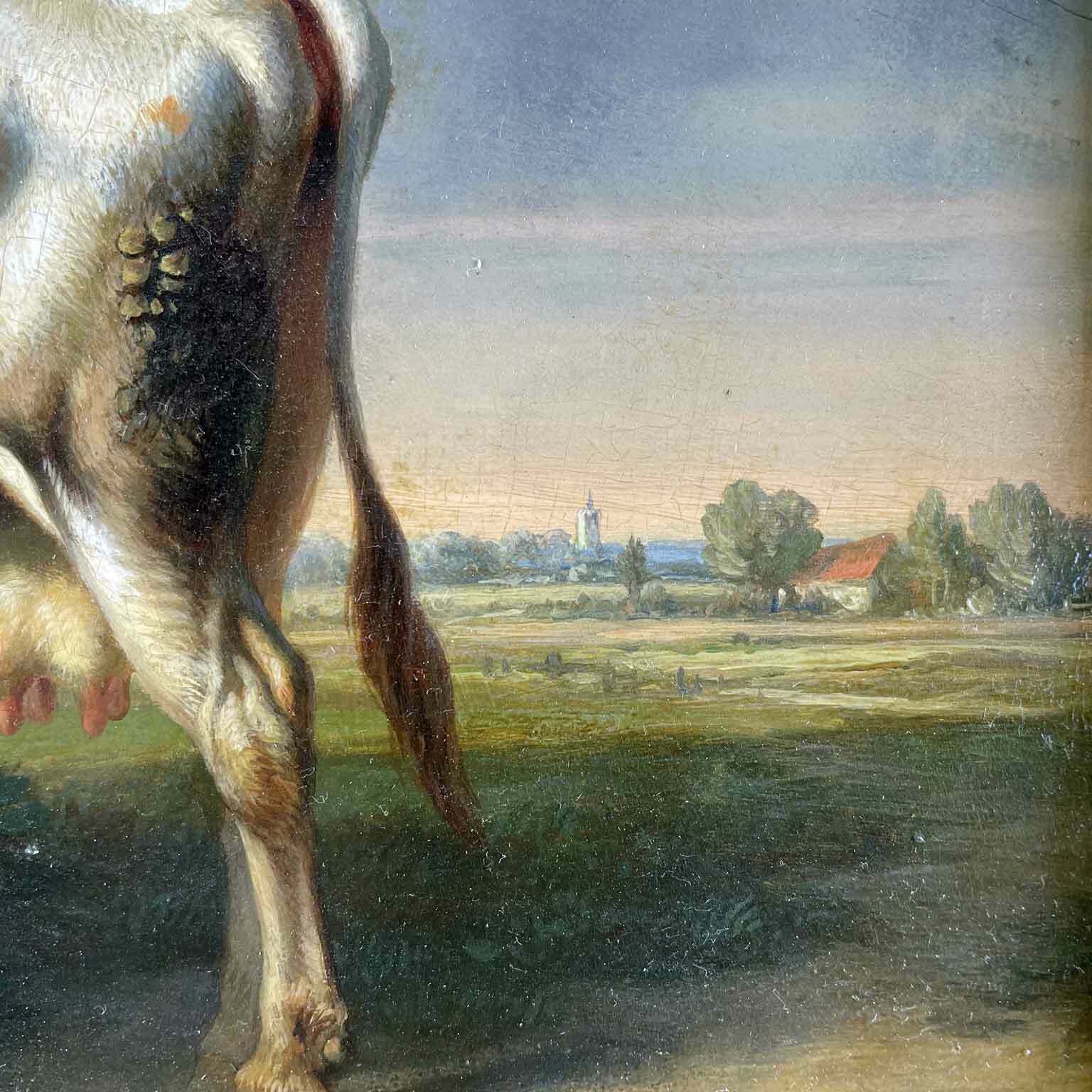 Tschaggeny Flemish Pastoral Landscape 1849 photo vinterior