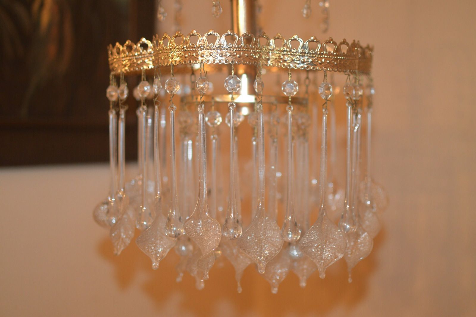 Venini Tear Drops And Crystal Leave Crystal Glass photo 249.0