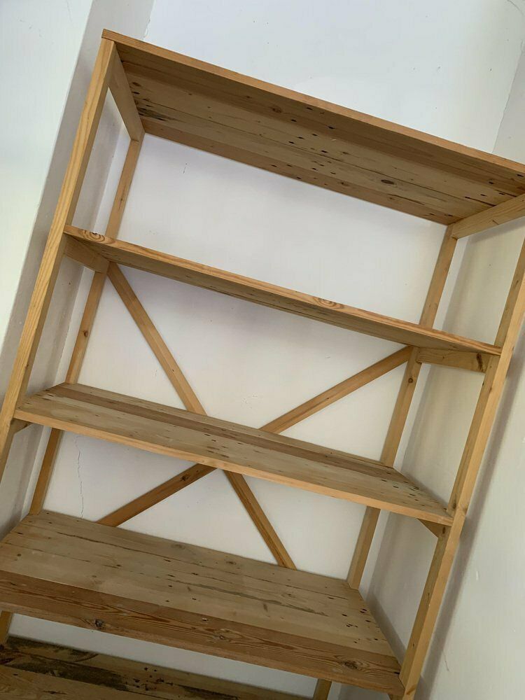 Bookcase In Pine Wood, Hungary, 1980s photo for sale