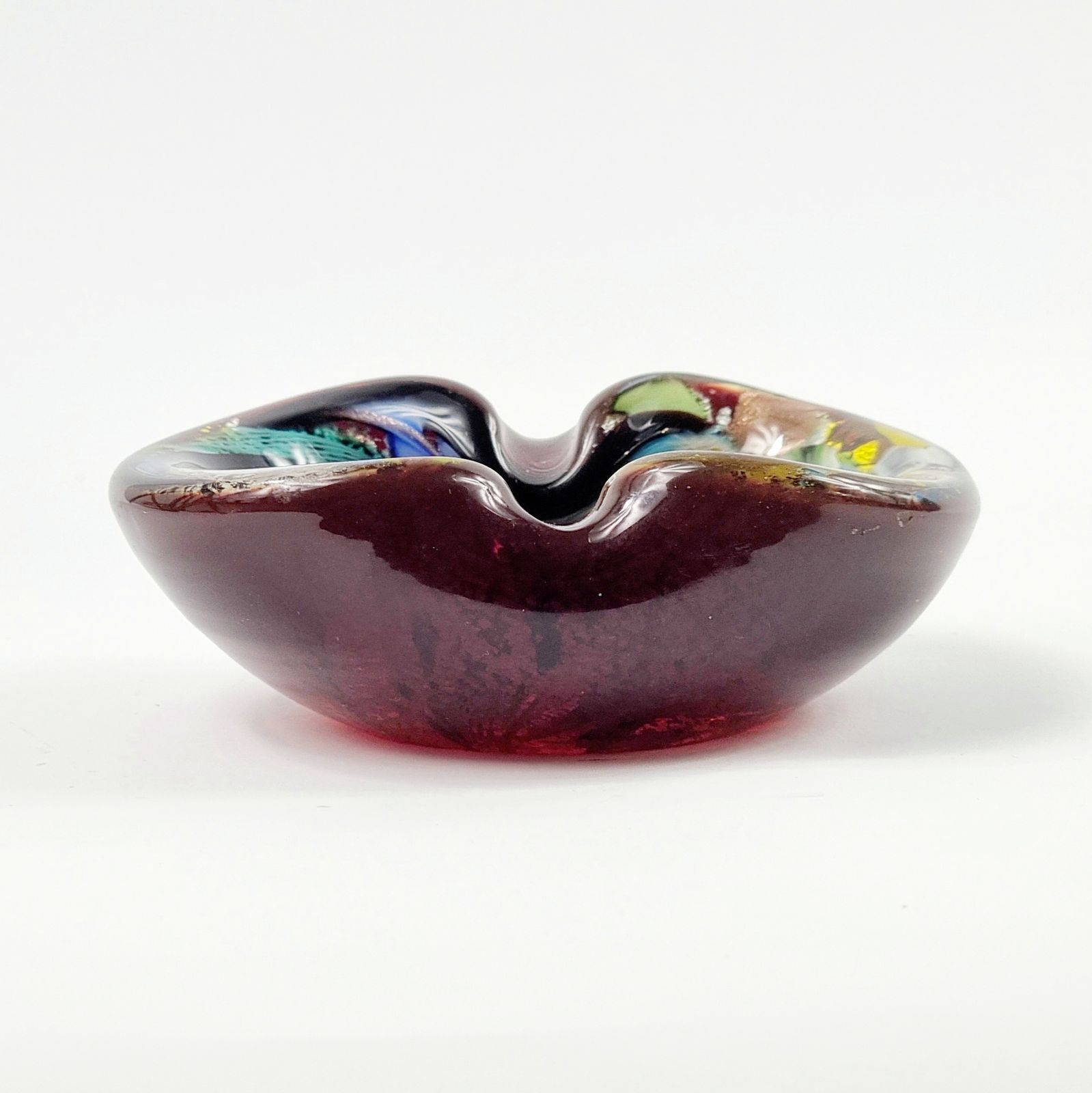 Tutti Frutti Murano Glazen Asbak Van Dino Martens Voor Aureliano Toso, Italië, Jaren 1950 photo buy