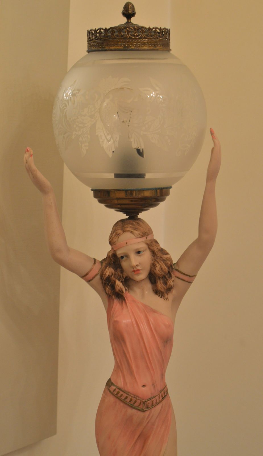 Vintage Table Lamp 1960 Midcentury Lamp. Lamp Moderniste Big:) photo vinterior