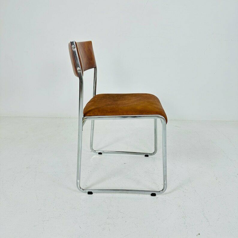 Bauhaus Mid Century Rare Chairs From Eka 1970s. Germany photo Furniture