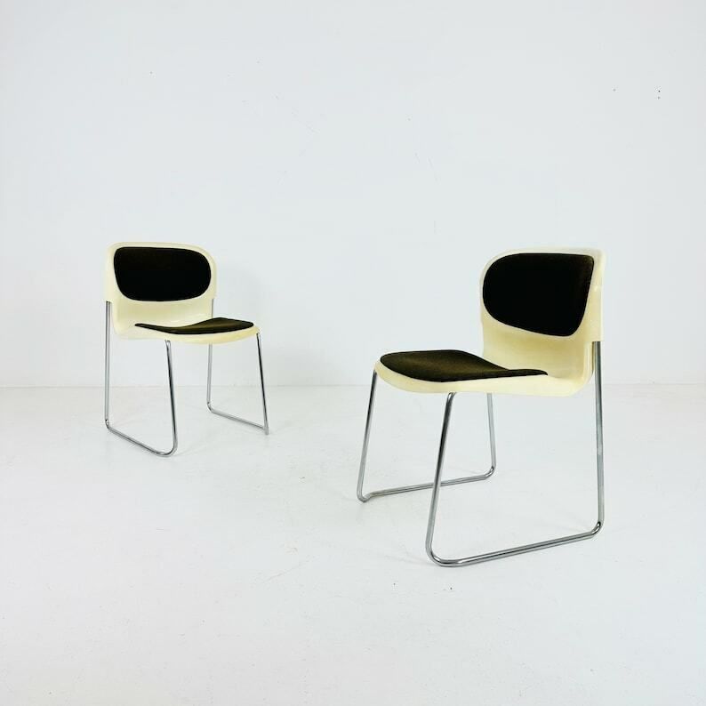 Vintage Chair Model Sm400k By Drabert Designed By Gerd Lange West Germany 1980