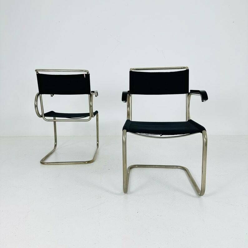 Set Of 2 Marcel Breuer Bauhaus Cantilever D40 Chais By Tecta 1960s photo 2683.0