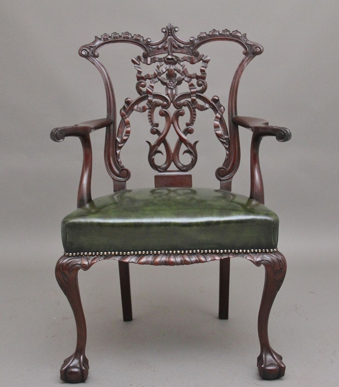 Early 20th Century Chippendale Style Armchair photo Furniture